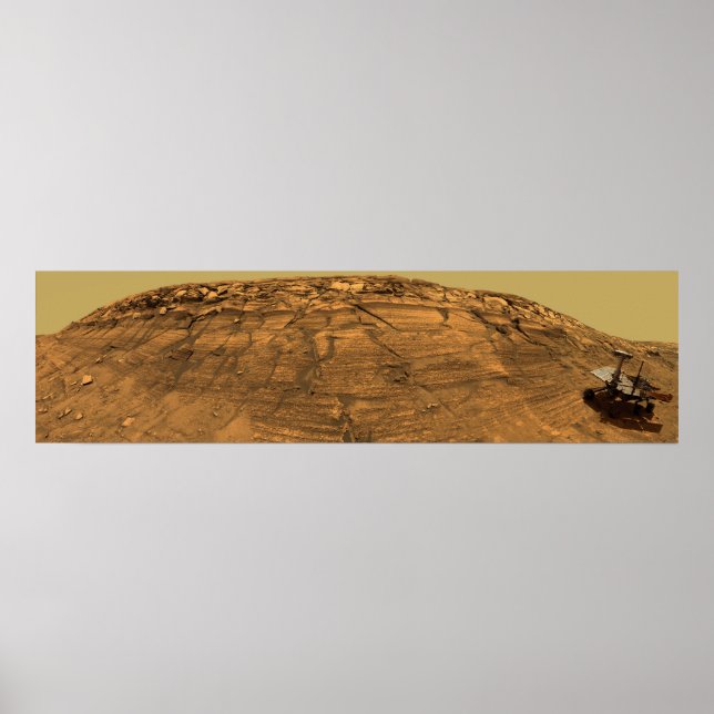 Póster Oportunidade de Rover de Exploração Mars (Frente)