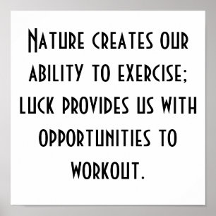 Poster Oportunidades ao exercício