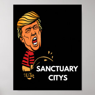 Poster Opositor à Cidade Santuário Aplicação da Lei Patri
