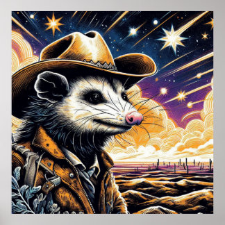 POSTER OPOSSUM-LIFE NO DESERTO 7