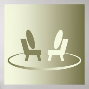 Póster opostos em harmonia