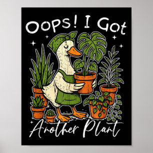 Poster Ops, Ganhei Outra Planta, Planta Silly Goose, Engr
