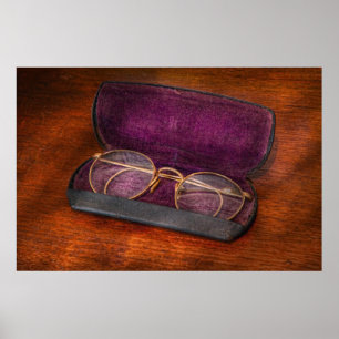 Póster Optometria - tem qualquer um visto meus vidros