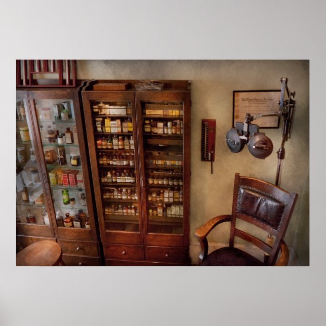 Poster Optometrista - Escritório De Optometristas (Frente)