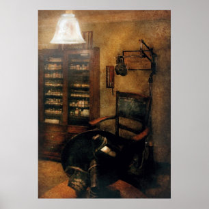 Poster Optometrista - o escritório dos optometristas