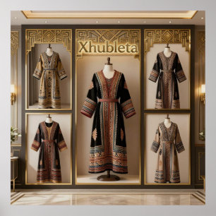 Poster Opulência Art Déco PadrõesGeométricosVIIIHER_XHU_0