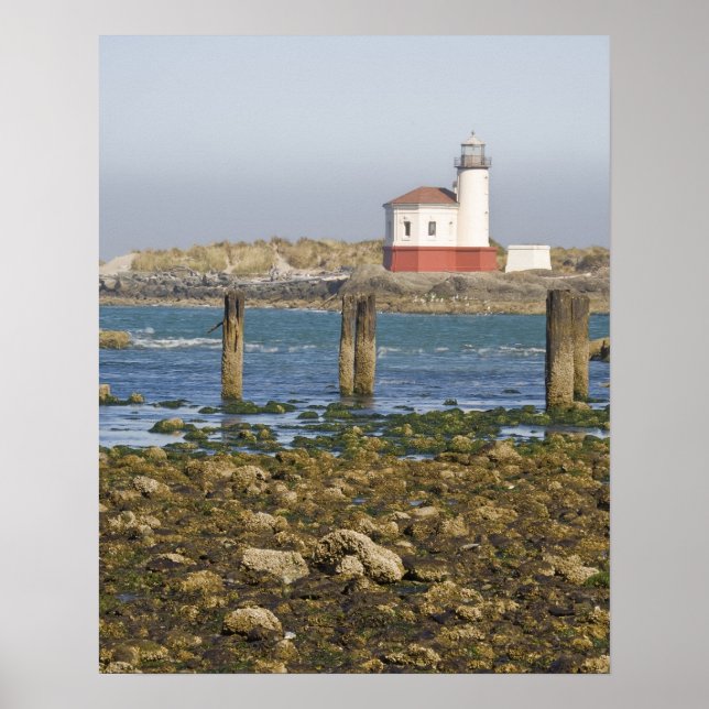 Poster OR, Costa do Oregon, Bandon, Rio Coquille 2 (Frente)