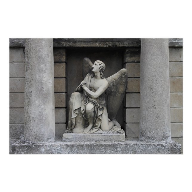 Póster Oração à escultura do anjo (Frente)