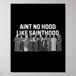 Poster Oração Da Fé Religiosa Católica Não Há Bairro Como