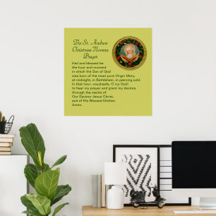 Poster Oração da Novena de Natal de São André