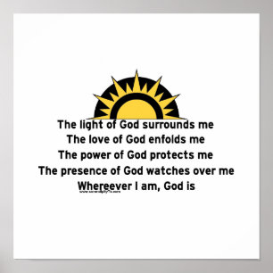 Póster Oração da proteção