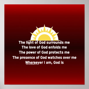 Póster Oração da proteção