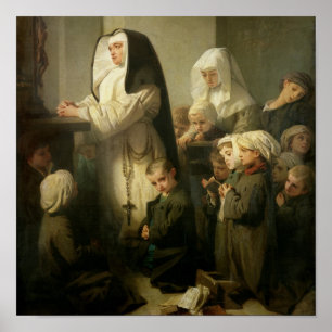 Póster Oração das Crianças Sofrendo de Ringworm