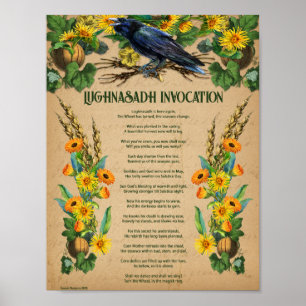 POSTER ORAÇÃO DE INVOCAÇÃO DE LUGHNASADH