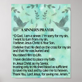 Poster Oração de um Sinner