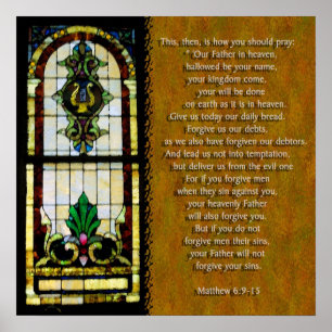 Poster Oração do senhor