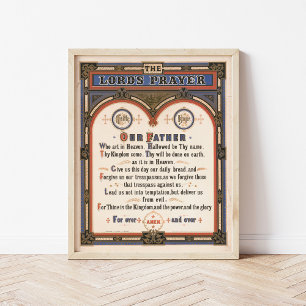 Poster Oração do Senhor   Louis Pitar & Co.