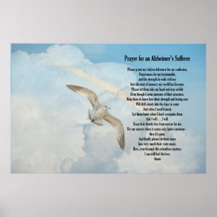 Poster Oração do sofredor de um Alzheimer