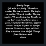 Póster Oração Familiar<br><div class="desc">Oração Familiar - Deus nos fez uma família, Precisamos um do outro, Adoramos um ao outro Nós nos perdoamos, trabalhamos juntos, brincamos juntos, cultos juntos, Juntos usamos a palavra de Deus, Juntos crescemos em Cristo, Juntos amamos todos os homens, Juntos servimos nosso Deus, Juntos esperamos pelo céu, Estas são nossas...</div>