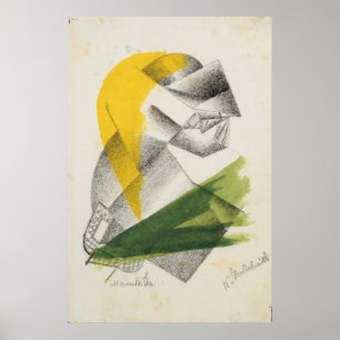 Poster Oração II, c.1913 (litografia)