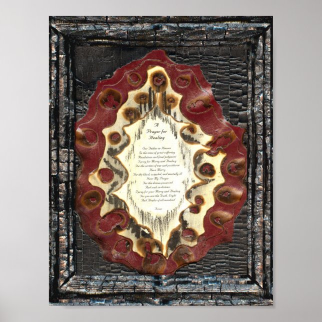 Póster Oração Para Curar (Frente)