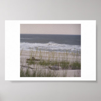 Póster Orange Beach II