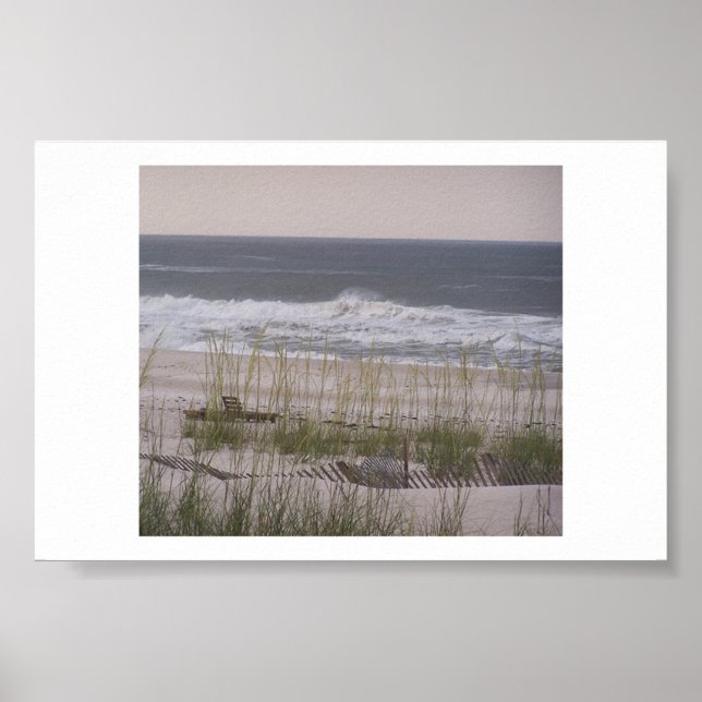 Póster Orange Beach II (Frente)