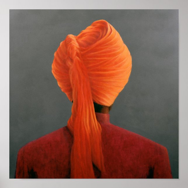 Poster Orange Turban (Frente)