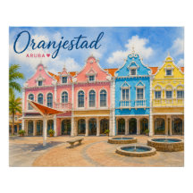 Oranjestad Aruba Ilha Caribe Viagem Lembrança
