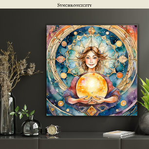 Poster Órbios Mágicos Espiritualidade Mysticismo Uma Alma