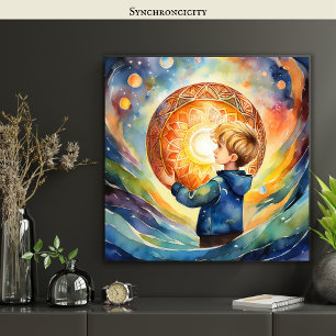 Poster Órbios Mágicos Espiritualidade Mysticismo Uma Alma
