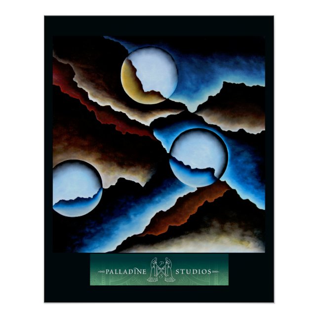 Póster 'Orbis Alia' Poster brilhante (Frente)