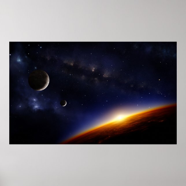 Póster Órbita (Frente)