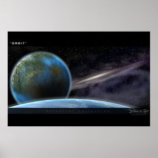 Póster Órbita