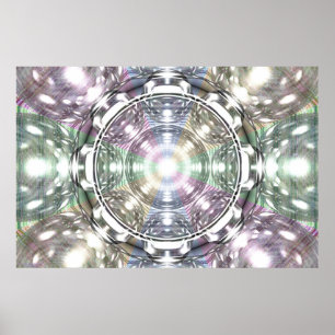 Póster Órbitas de Venus e de terra por Martineau