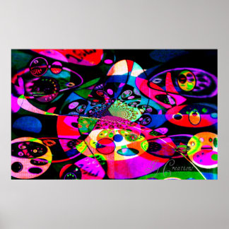 Póster "Órbitas Familiares"