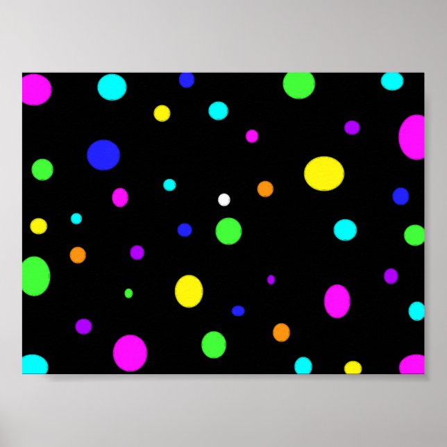 Póster Orbs-poster a cores (Frente)