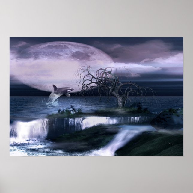 Póster Orca Moon (Frente)