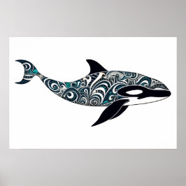 Poster Orca pequeno