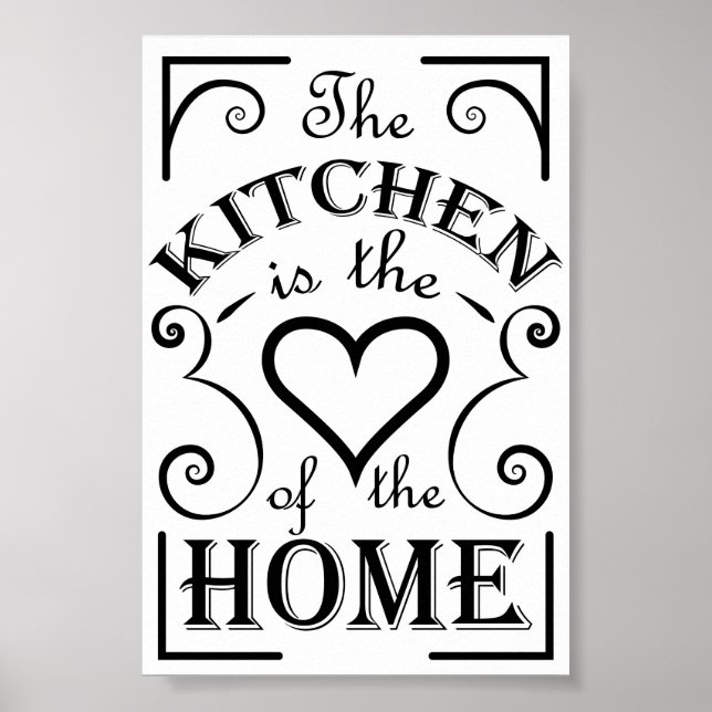 Poster Orçamento de design de cozinha (Frente)