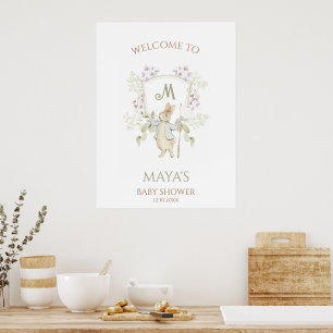 Poster Orçamento Peter o Sinal de Boas-vindas do Chá de f