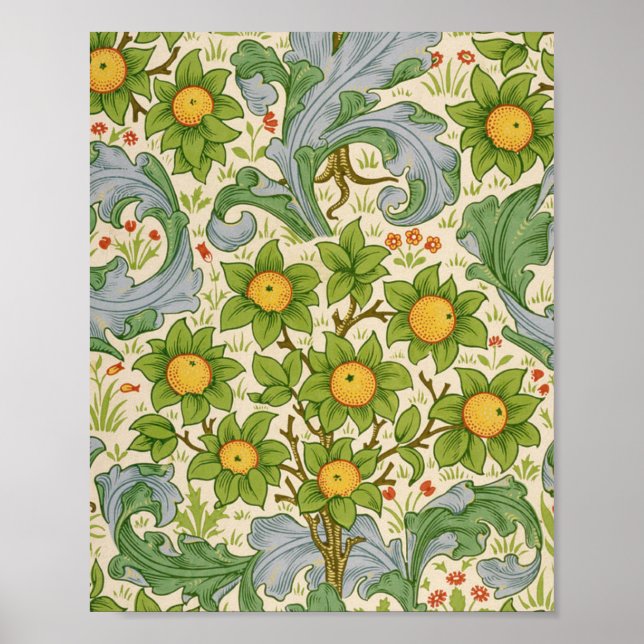 Poster Orchard Dearle 1899 Por William Morris (Frente)