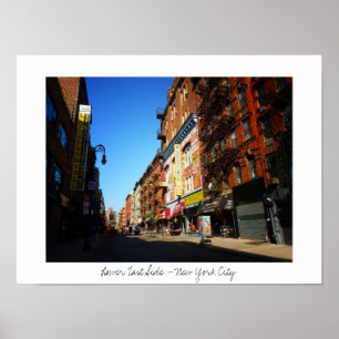 Poster Orchard Street - Lower East Side - Nova Iorque