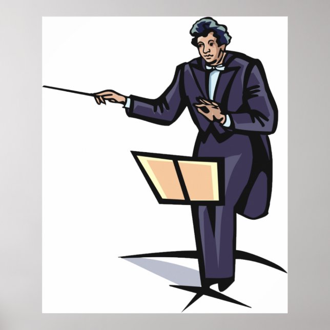 Poster Orchestrator Conductor (Frente)