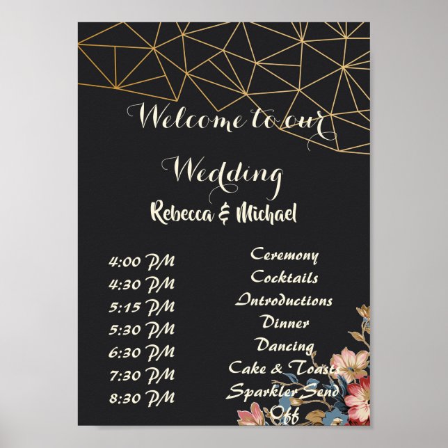 Poster Ordem Geométrica dos Eventos do ouro P (Frente)