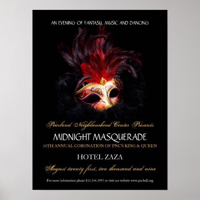 Poster - Ordem Personalizada Pearland (Frente)