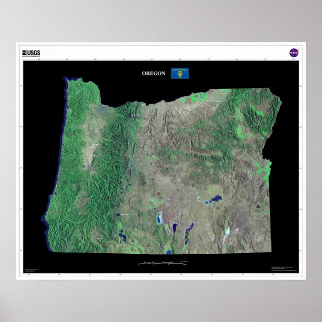 Póster Oregon (Frente)