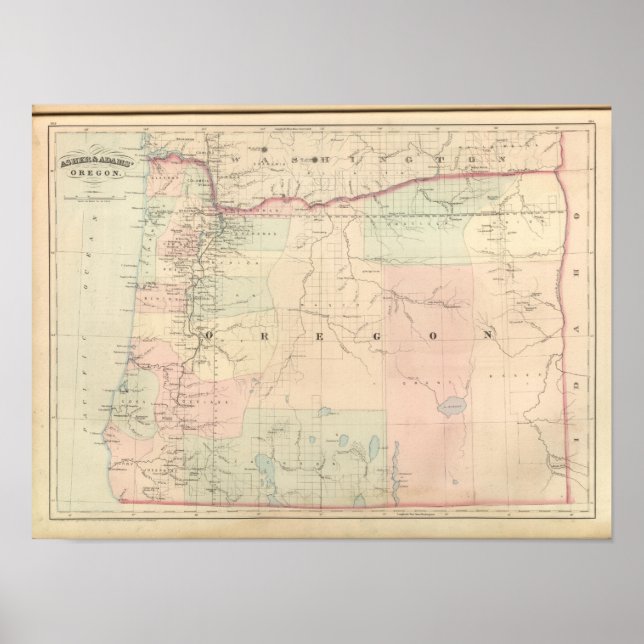 Póster Oregon (Frente)