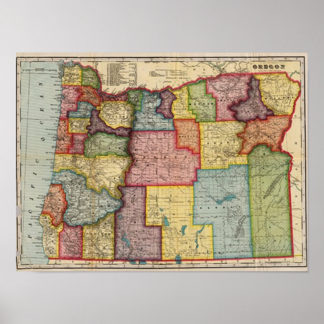 Póster Oregon (Frente)