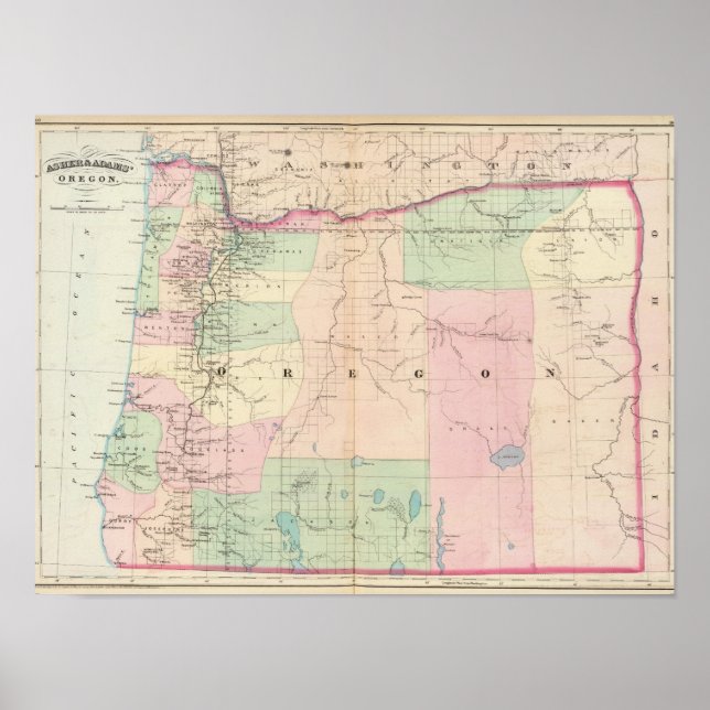 Poster Oregon 3 (Frente)